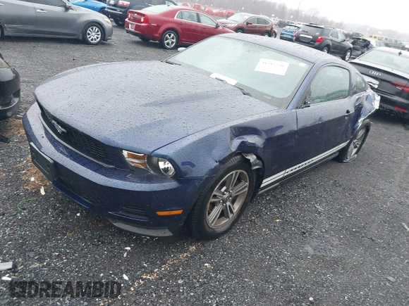 2012 Ford Mustang V6 Premium with VIN 1ZVBP8AM7C5268553, listed as a IAAI auction lot 41715730 with 97,848 mi miles. Bid and sale history available at carsss.com. Image 17.