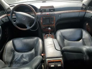 2002 Mercedes-Benz S 500 z VIN WDBNG75JX2A237991, wystawiony jako Copart lot #58341265 z przebiegiem Nie podano mil oraz Szkoda całkowita • Salvage title. Historia ofert i sprzedaży dostępna na DreamBid. Obrazek 8.