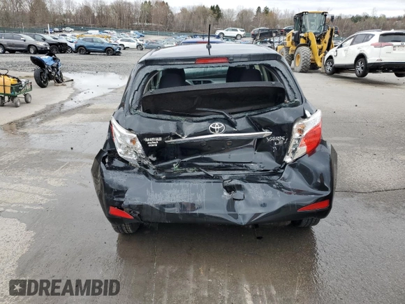 2013 Toyota Yaris L with VIN JTDKTUD32DD549189, listed as a Copart auction lot 53507915 with 0 mi miles and Salvage Title. Bid and sale history available at carsss.com. Image 6.