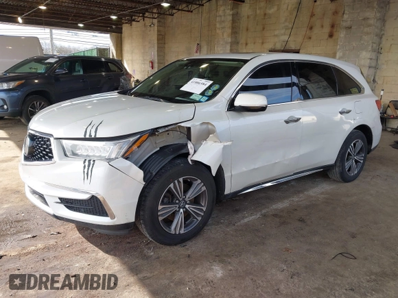 2017 Acura MDX with VIN 5FRYD4H39HB016948, listed as a IAAI auction lot 41886584 with 100,853 mi miles and . Bid and sale history available at DreamBid. Image 17.