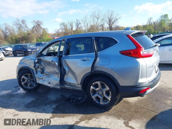 2019 Honda CR-V EX with VIN 5J6RW1H50KA012894, listed as a IAAI auction lot 42044207 with 41,129 mi miles. Bid and sale history available at carsss.com. Image 14.
