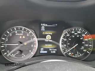 2023 Infiniti Q50 Luxe with VIN JN1EV7BP1PM510616, listed as a Copart auction lot 42381345 with 7,611 mi miles and Non Repairable. Bid and sale history available at DreamBid. Image 9.