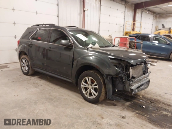 2017 Chevrolet Equinox LT with VIN 2GNALCEK7H1537995, listed as a IAAI auction lot 41996547 with 123,760 mi miles. Bid and sale history available at carsss.com. Image 1.