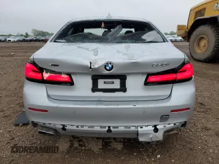 2021 BMW 5 Series 530i xDrive с VIN WBA13BJ03MWX11424, выставлен на аукционе Copart как лот 57849405 с пробегом 28 729 миль миль и Списание • Salvage title. История ставок и продаж доступна на DreamBid. Изображение 6.