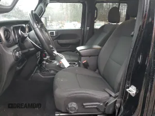 2021 Jeep Wrangler Unlimited Willys with VIN 1C4HJXDN2MW741557, listed as a Copart auction lot 49670355 with 83,180 mi miles and Clean Title. Bid and sale history available at DreamBid. Image 7.