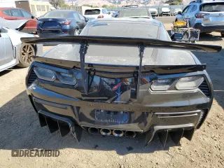 2016 Chevrolet Corvette Z06 3LZ with VIN 1G1YU2D68G5607187, listed as a Copart auction lot 76139184 with 97,218 mi miles and Salvage Title. Bid and sale history available at carsss.com. Image 6.