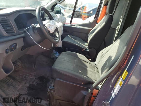 2020 Ford Transit Cargo with VIN 1FTBR3X88LKA55770, listed as a Copart auction lot 45930895 with 67,577 mi miles and Salvage Title. Bid and sale history available at carsss.com. Image 7.