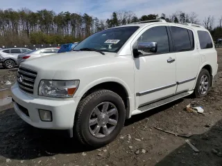 2005 Infiniti QX56 with VIN 5N3AA08C95N813088, listed as a Copart auction lot 45270084 with 300,536 mi miles and Salvage Title. Bid and sale history available at carsss.com. Image 1.