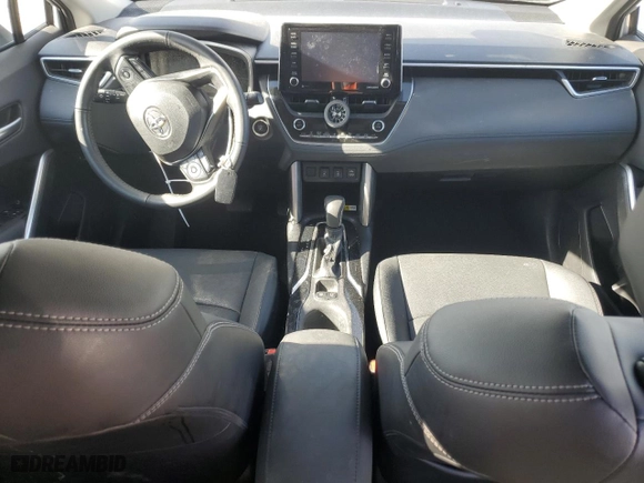 2022 Toyota Corolla Cross XLE with VIN 7MUDAAAG6NV004595, listed as a Copart auction lot 44602795 with 47,023 mi miles and Salvage Title. Bid and sale history available at carsss.com. Image 8.