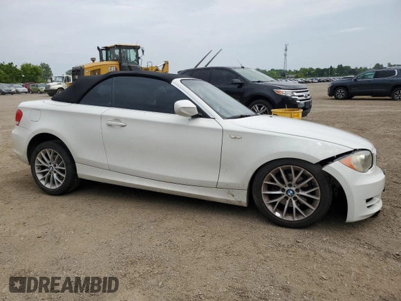 2012 BMW 1 Series 128i with VIN WBAUL7C52CVE87413, listed as a Copart auction lot 60557095 with 148,311 mi miles and Clean title. Bid and sale history available at DreamBid. Image 4.