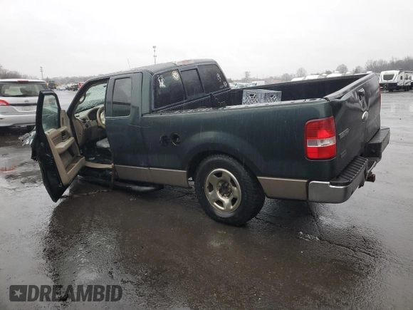 2005 Ford F-150 STX with VIN 1FTRX12W65NB59657, listed as a Copart auction lot 43325135 with 0 mi miles and Salvage Title. Bid and sale history available at carsss.com. Image 2.