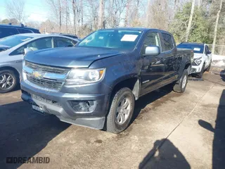 2019 Chevrolet Colorado 4WD Work Truck with VIN 1GCGTBEN7K1121627, listed as a IAAI auction lot 41356079 with 120,340 mi miles. Bid and sale history available at carsss.com. Image 2.