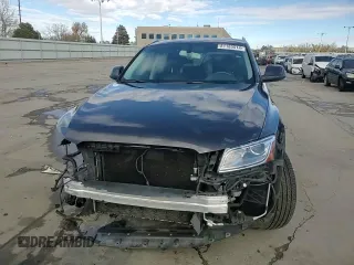2014 Audi Q5 Premium Plus with VIN WA1DGAFP7EA113642, listed as a Copart auction lot 81185514 with 48,038 mi miles and Salvage Title. Bid and sale history available at carsss.com. Image 15.