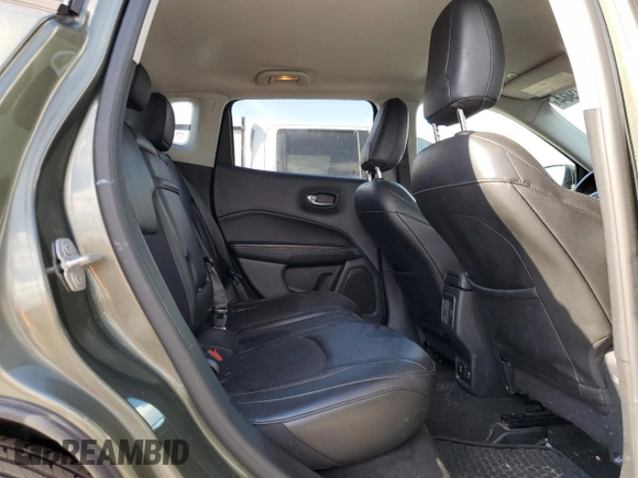 2018 Jeep Compass Latitude with VIN 3C4NJDBB7JT231278, listed as a Copart auction lot 72057934 with 54,039 mi miles and Salvage Title. Bid and sale history available at DreamBid. Image 11.