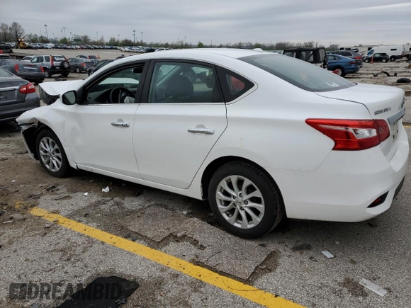 2019 Nissan Sentra SV with VIN 3N1AB7AP3KY374407, listed as a Copart auction lot 51642585 with Not Provided miles and Salvage Title. Bid and sale history available at DreamBid. Image 2.