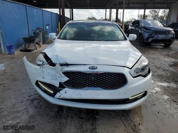 2015 Kia K900 Premium with VIN KNALU4D4XF6026310, listed as a Copart auction lot 79005234 with 93,007 mi miles and Salvage Title. Bid and sale history available at carsss.com. Image 5.
