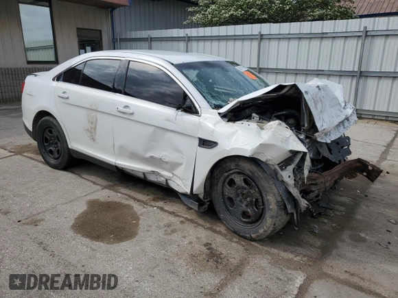 2016 Ford Police Interceptor with VIN 1FAHP2MK6GG125274, listed as a Copart auction lot 55571975 with Not provided miles and Salvage title. Bid and sale history available at DreamBid. Image 4.