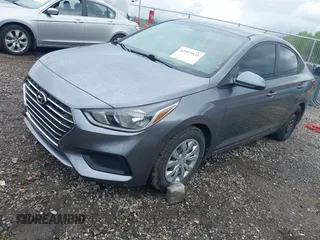 2018 Hyundai Accent SE with VIN 3KPC24A35JE015593, listed as a IAAI auction lot 41973931 with 119,135 mi miles and . Bid and sale history available at carsss.com. Image 2.