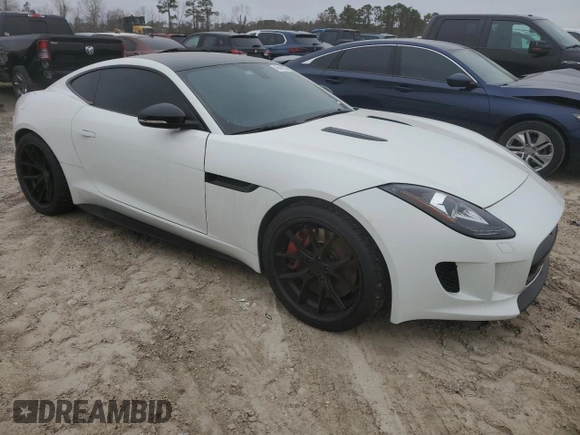 2016 Jaguar F-Type S with VIN SAJWJ6BV9G8K35173, listed as a Copart auction lot 46548855 with 44,956 mi miles and Clean Title. Bid and sale history available at DreamBid. Image 4.