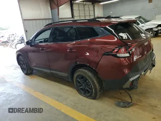2023 Kia Sportage X-Pro z VIN 5XYK7CAF6PG137375, wystawiony jako Copart lot #57382485 z przebiegiem 27 244 mil mil oraz Szkoda całkowita • Salvage title. Historia ofert i sprzedaży dostępna na DreamBid. Obrazek 2.