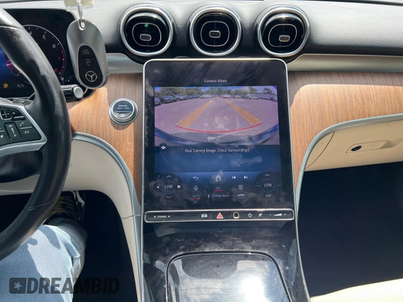 2022 Mercedes-Benz C 300 with VIN W1KAF4GB7NR052039, listed as a Copart auction lot 65096135 with 65,159 mi miles and Clean title. Bid and sale history available at DreamBid. Image 10.