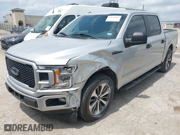 2019 Ford F-150 XL with VIN 1FTEW1CPXKKC96722, listed as a IAAI auction lot 42099029 with 155,694 mi miles and . Bid and sale history available at DreamBid. Image 2.