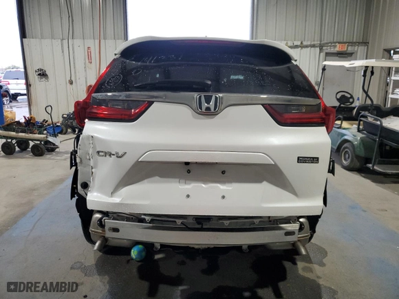 2020 Honda CR-V EX with VIN 5J6RW1H5XLL010754, listed as a Copart auction lot 50154395 with 52,609 mi miles and Salvage Title. Bid and sale history available at carsss.com. Image 6.