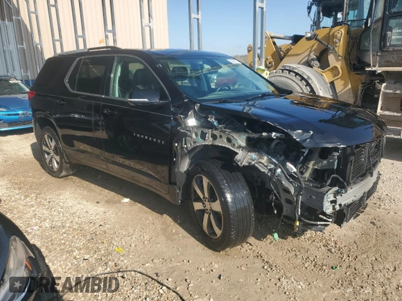 2018 Chevrolet Traverse LT Leather with VIN 1GNEVHKW7JJ160015, listed as a Copart auction lot 45685755 with 80,569 mi miles and Salvage Title. Bid and sale history available at carsss.com. Image 4.