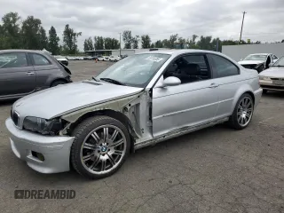 2003 BMW 3 Series M3 with VIN WBSBL93423JR22053, listed as a Copart auction lot 59755355 with 148,115 mi miles and Salvage title. Bid and sale history available at DreamBid. Image 1.