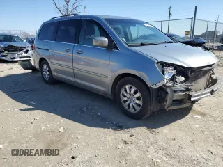 2010 Honda Odyssey EX-L with VIN 5FNRL3H69AB083889, listed as a Copart auction lot 49620105 with 0 mi miles and Salvage Title. Bid and sale history available at carsss.com. Image 4.