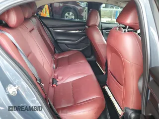 2022 Mazda 3 Carbon Edition with VIN 3MZBPACL0NM318475, listed as a Copart auction lot 59286455 with 27,327 mi miles and Salvage title. Bid and sale history available at DreamBid. Image 10.