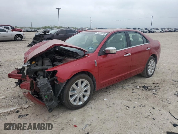 2012 Lincoln MKZ with VIN 3LNHL2GC9CR806683, listed as a Copart auction lot 50515045 with 75,308 mi miles and Salvage Title. Bid and sale history available at DreamBid. Image 1.