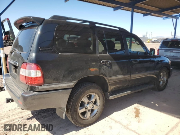 2006 Toyota Land Cruiser z VIN JTEHT05J262098694, wystawiony jako Copart lot #49923375 z przebiegiem 174 779 mil mil oraz Szkoda całkowita • Salvage title. Historia ofert i sprzedaży dostępna na DreamBid. Obrazek 3.