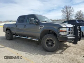 2008 Ford Super Duty F-250 SRW XL with VIN 1FTSW21R38EA63916, listed as a Copart auction lot 49290505 with 258,747 mi miles and Salvage Title. Bid and sale history available at carsss.com. Image 4.