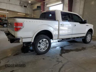 2014 Ford F-150 XL with VIN 1FTFW1ETXEFB39719, listed as a Copart auction lot 62073335 with 124,643 mi miles and Salvage title. Bid and sale history available at DreamBid. Image 3.
