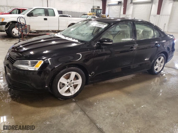 2012 Volkswagen Jetta Sedan TDI w/Premium with VIN 3VWLL7AJ1CM037271, listed as a Copart auction lot 45856875 with 105,975 mi miles and Salvage Title. Bid and sale history available at carsss.com. Image 1.