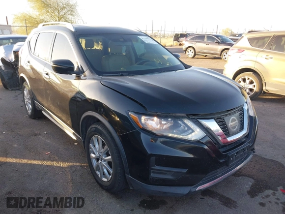 2017 Nissan Rogue S with VIN KNMAT2MT1HP588697, listed as a IAAI auction lot 41146939 with 88,704 mi miles and . Bid and sale history available at DreamBid. Image 1.