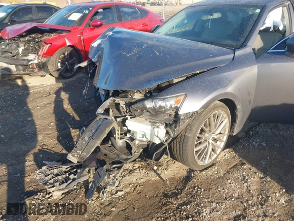2015 Lexus IS 250 with VIN JTHCF1D22F5020032, listed as a IAAI auction lot 40811836 with 92,943 mi miles and . Bid and sale history available at DreamBid. Image 6.