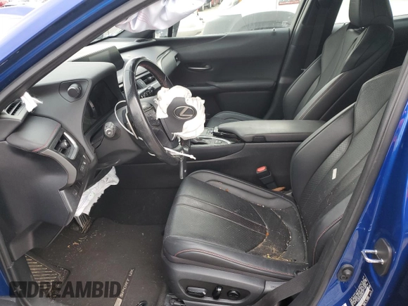 2021 Lexus UX with VIN JTHE9JBH0M2042519, listed as a Copart auction lot 84238734 with 0 mi miles and Non Repairable. Bid and sale history available at carsss.com. Image 7.