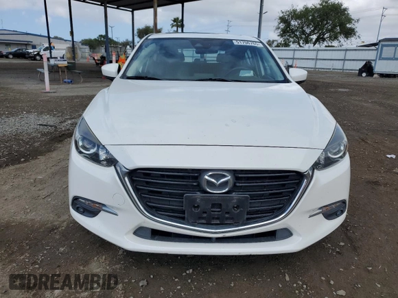 2017 Mazda 3 Grand Touring with VIN JM1BN1M37H1116869, listed as a Copart auction lot 51706765 with 86,334 mi miles and Salvage Title. Bid and sale history available at DreamBid. Image 5.