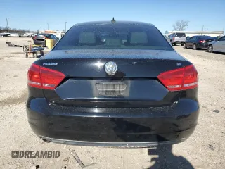 2013 Volkswagen Passat SE with VIN 1VWBH7A30DC130963, listed as a Copart auction lot 47929415 with 176,137 mi miles and Salvage Title. Bid and sale history available at carsss.com. Image 6.