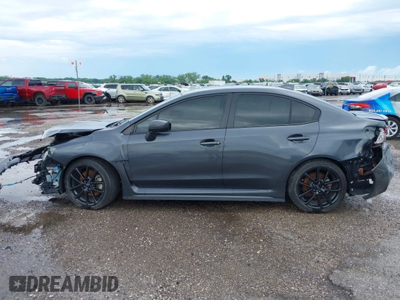 2021 Subaru WRX Premium with VIN JF1VA1C68M9809598, listed as a IAAI auction lot 41742590 with 39,154 mi miles. Bid and sale history available at carsss.com. Image 14.