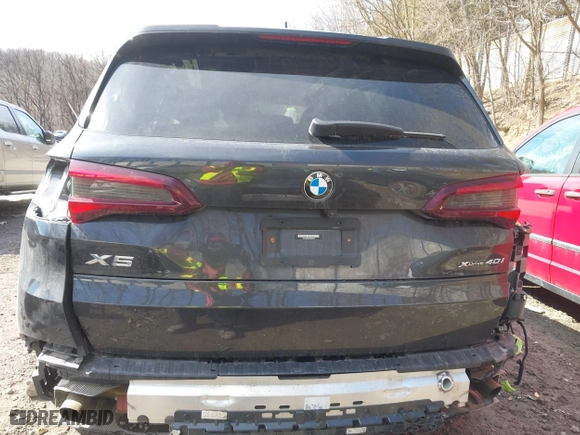 2023 BMW X5 xDrive40i with VIN 5UXCR6C0XP9P30679, listed as a IAAI auction lot 41734836 with 54,481 mi miles. Bid and sale history available at carsss.com. Image 17.