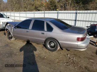 1996 Chevrolet Caprice 1SA Special Value z VIN 1G1BL52W4TR157070, wystawiony jako Copart lot #44377765 z przebiegiem Nie podano mil oraz Szkoda całkowita • Salvage title. Historia ofert i sprzedaży dostępna na DreamBid. Obrazek 2.