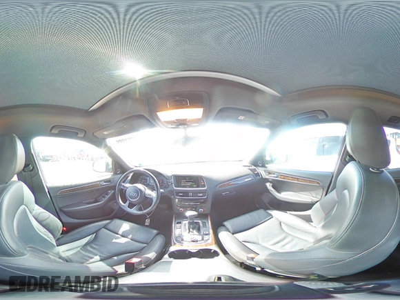 2015 Audi Q5 Premium Plus with VIN WA1DGAFP9FA031493, listed as a Copart auction lot 49801085 with 75,045 mi miles and Salvage Title. Bid and sale history available at carsss.com. Image 12.