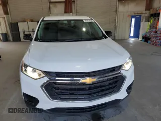 2021 Chevrolet Traverse LS with VIN 1GNERFKW6MJ179930, listed as a Copart auction lot 63435344 with 50,267 mi miles and Clean Title. Bid and sale history available at carsss.com. Image 5.
