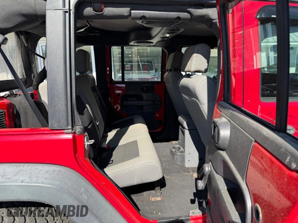 2008 Jeep Wrangler Unlimited X с VIN 1J4GA39158L578432, выставлен на аукционе Copart как лот 65827245 с пробегом 92 335 миль миль и Чистый • Clean title. История ставок и продаж доступна на DreamBid. Изображение 6.