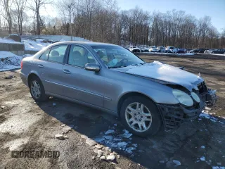 2004 Mercedes-Benz E-Class 3.2L with VIN WDBUF82J84X121052, listed as a Copart auction lot 46102465 with 0 mi miles and Salvage Title. Bid and sale history available at carsss.com. Image 4.