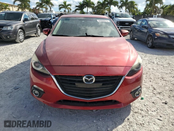 2015 Mazda 3 S Grand Touring with VIN JM1BM1M38F1255828, listed as a Copart auction lot 44908875 with 82,119 mi miles and Salvage Title. Bid and sale history available at DreamBid. Image 5.