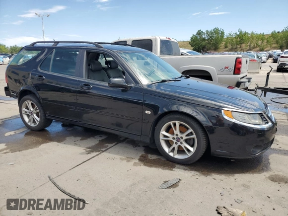 2009 Saab 9-5 with VIN YS3ED59GX93501599, listed as a Copart auction lot 66420834 with 187,953 mi miles and Salvage Title. Bid and sale history available at carsss.com. Image 4.